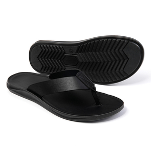 Grandes Tailles EUR39-<span class=keywords><strong>47</strong></span> Claquettes en PU pour Homme Légères Antidérapantes Chaussures d'Été pour Plage Piscine Sorties Décontractées En Stock - Product Image 4