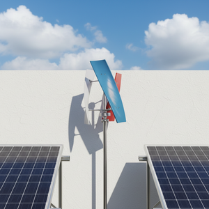 Équipement de production d'énergie éolienne UE, système hybride solaire-éolien, solution d'énergie renouvelable, générateur éolien 300W - Product Image 2