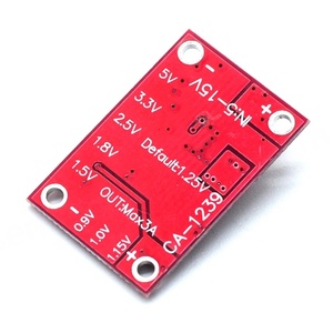 Module de réduction de tension réglable CA-1239, entrée 5-15V, sortie 1.25V 1.5V 1.8V 2.5V 3.3V 5V - Product Image 2