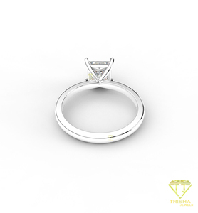 Most Selling Moissanite Engagement <b>Ring</b> for Bridal Jewelry Wedding Celebration and Gift Giving Available At Best Market Price - Product Image 3