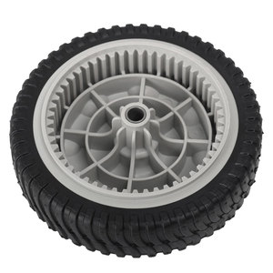 Rueda para Cortacésped LW0810 de 8x2 Pulgadas, 734-04018 734-04018A, Rueda Delantera de Repuesto, Neumático de PVC Antideslizante, Pieza de Repuesto para Cortacésped de Empuje - Product Image 3