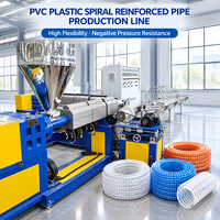 Unité d'alimentation de haute efficacité pour ligne de production de tuyaux en PVC spiralé, ligne d'extrusion de tuyaux en PVC spiralé, ligne de production de tuyaux en PVC spiralé pour égouts