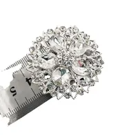 Anéis de guardanapo decorativos barato, anéis de diamante de cristal baratos