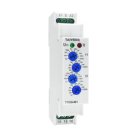 TY09-M1 M2 220V 16A AC/DC12V-240V 50/60Hz 0.1s-100 jours 2SPDT Din Rail temporisateur cyclique commutateur de relais