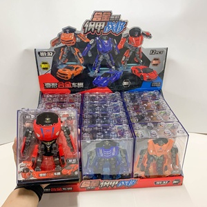 Jouets transformables pour garçons, modèle <span class=keywords><strong>robot</strong></span> King Kong, en plastique, coffret cadeau, cadeau récompense, 5-7 ans, vente en gros - Product Image 4