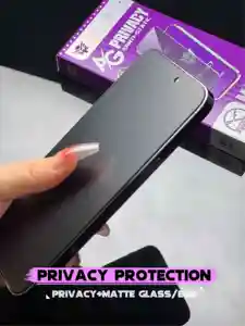 Protecteur d'écran anti-espion en verre pour téléphone portable iphone 14 pro max