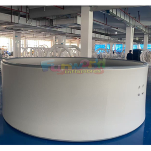 สระว่ายน้ำเป่าลมแบบพกพาทรงกลมสำหรับการค้าขายส่ง เกรดเชิงพาณิชย์ เหมาะสำหรับเล่นน้ำในช่วงฤดูร้อน - Product Image 5