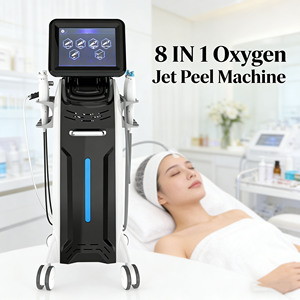 Appareil de peeling à jet d'oxygène 8 en 1 efficace pour le rajeunissement de la peau, anti-inflammatoire et élimination de l'acné - Product Image 1