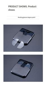 Ab abd stok için Bifocales Con silikon Lens silikon basın okuma lensler üzerinde sopa Bifocals gözlük - Product Image 6