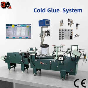 580E <b>Folder</b> Gluer Machine with Cold Glue System PLC Control Automatic Electric Driven for Cardboard Box Packaging - Product Image 1