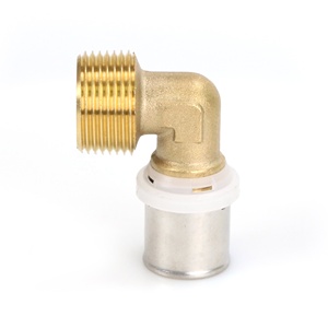 MINGSHI – <span class=keywords><strong>raccords</strong></span> de presse en laiton pour plomberie, plastique <span class=keywords><strong>multicouche</strong></span>, tuyau de gaz pex Pert, profil TH avec raccord de sertissage plaqué - Product Image 4