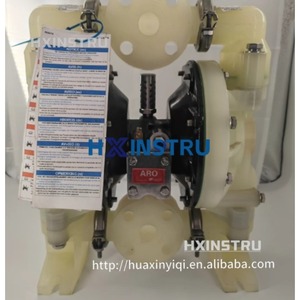 Pompe pneumatique à diaphragme en plastique Ingersoll Rand 6661A3-344-C neuve H - Product Image 1