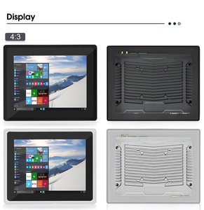 사용자 정의 안드로이드 리눅스 우분투 산업 Windows 11 팬리스 올인원 패널 PC 터치 스크린 모니터 벽걸이 형 임베디드 컴퓨터 - Product Image 2