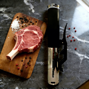 Circulateur à immersion professionnel sous vide All-Clad, <span class=keywords><strong>mijoteuse</strong></span> avec affichage numérique pour une cuisson précise et des résultats optimaux - Product Image 1