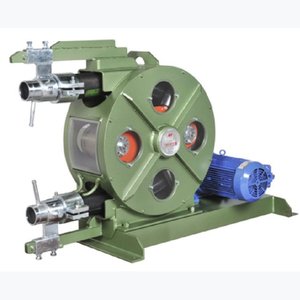Pompe tubulaire manuelle en alliage d'aluminium à entraînement pneumatique, débit de 1m³/h pour mortier et usage pharmaceutique - Product Image 2