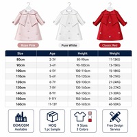 Robes pour filles en gros, style A-line, manches 3/4, ornées de perles et de fleurs en diamant, collection boutique, livraison rapide, multicolores