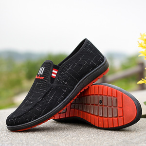 Calzado Informal de Lona para Hombre, Estilo Slip-On, con Suela Suave, Transpirable, Tipo Gommino - Product Image 3
