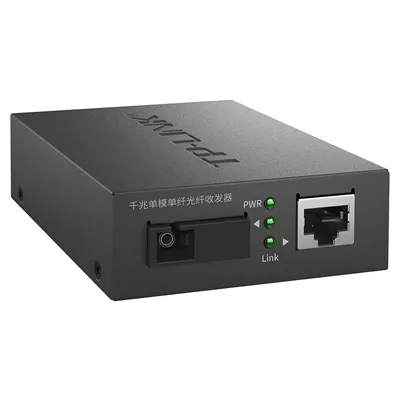 Convertisseur de média TL-FC311A-3 de haute qualité, commutateur Ethernet TP-LINK à Fiber optique DC POE