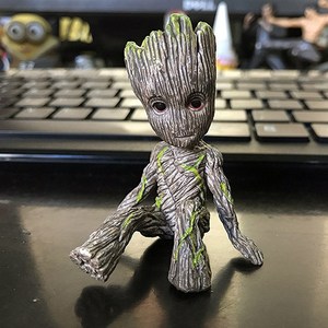 Figura de acción HY Mini <span class=keywords><strong>Groot</strong></span> para decoración de salpicadero de coche, figura de juguete de PVC de <span class=keywords><strong>Groot</strong></span> para decoración, muñeco de <span class=keywords><strong>Groot</strong></span> para maceta. - Product Image 3