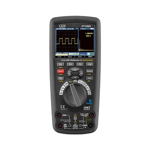 ดิจิทัลมัลติมิเตอร์ออสซิลโลสโคป DT-9989หน้าจอ LCD สีพอร์ต USB เครื่องมือช่างไฟฟ้าสำหรับทดสอบกระแสและแรงดันไฟฟ้าระดับมืออาชีพ - Product Image 1