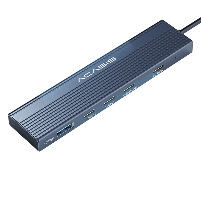 For 5 in 1 USB-C Display Hub 4K 60Hz PD 100W 10Gbps Thunderbolt 3/4 Aluminum Alloy in Stock