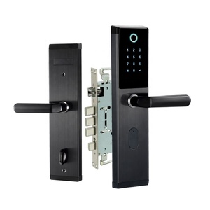 Versión Simple al aire libre electrónica inteligente huella Anti robo código Digital cerradura <span class=keywords><strong>de</strong></span> la puerta - Product Image 3