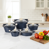 Peralatan masak anti gores, peralatan masak anti lengket tahan lama dengan permukaan anti lengket