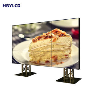 Video Wall LCD de 55 Pulgadas, Bisel Super Delgado de 0.88mm, 4k UHD, IP65, Soportes Frontales PoP Out, 3x3, para Centros Comerciales <span class=keywords><strong>y</strong></span> Tiendas Minoristas - Product Image 1