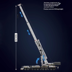 Khuôn Vua Kỹ Thuật 17007 17008 Libo Kaier <span class=keywords><strong>Crane</strong></span> Quy Mô 1:8 Nhựa Mô Hình Đồ Chơi Cho Người Lớn Và Chàng Trai Lắp Ráp Quà Tặng - Product Image 3