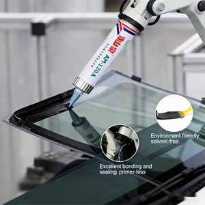 Scellant pour pare-brise en polyuréthane monocouche à faible teneur en COV et haute résistance pour le remplacement de vitres de voiture - Product Image 4