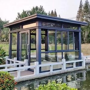 Estructura de Aleación de Aluminio con Aislamiento Térmico y Acústico, Certificación CE ISO9001, Vidrio Templado de Doble Capa, Personalizable, para Terrazas Exteriores de Hoteles - Product Image 5