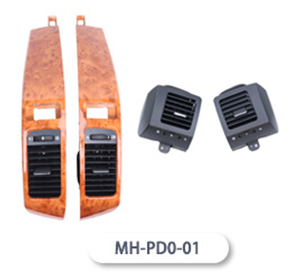 แผงครอบช่องแอร์พร้อมฝาครอบ สำหรับ TOYOTA <span class=keywords><strong>PRADO</strong></span>/ <span class=keywords><strong>LC</strong></span>-<span class=keywords><strong>120</strong></span>/GX470 2003-2009 ช่องระบายอากาศเครื่องปรับอากาศ รุ่นใหม่ - Product Image 4