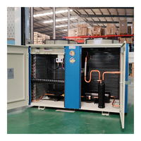 Prix usine – Unité de condensation scroll à refroidissement par air, type boîtier, 5HP, 10HP, 15HP, pour températures moyennes à élevées, économe en énergie, pour applications à grande échelle