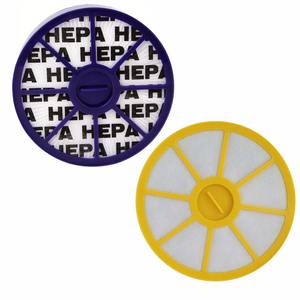 Piezas de aspiradora de color amarillo morado, accesorios delanteros y traseros, elemento de filtro, piezas de repuesto Hepa para <span class=keywords><strong>Dyson</strong></span> DC05 <span class=keywords><strong>DC08</strong></span>, 1 unidad - Product Image 2