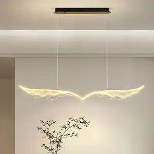 Criativo Nórdico Moderno LED Lustre Teto Regulável Simples Lustre Sala De Estar Sala De Jantar Quarto Brilhante Iluminação Lâmpada