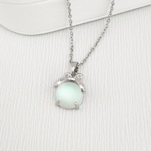Firefly Pendant <b>Necklace</b> Titanium Steel Clavicle Chain For Women Themed Insect Design Trendy <b>Delicate</b> Jewelry - Product Image 1