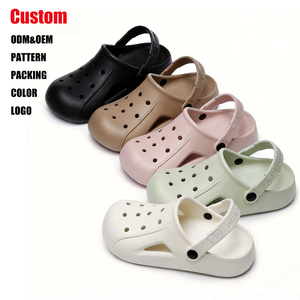 Zuecos Minimalistas para <span class=keywords><strong>Mujer</strong></span>, de Eva, con Tira Trasera, Color Sólido, Ventilados, Antideslizantes, Ligeros, para Jardín, Playa, Uso Casual - Product Image 1