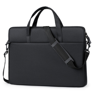 Sacoche d'ordinateur portable étanche, mallette d'affaires durable et légère, sac à bandoulière, style simple, portable, personnalisable et mallette - Product Image 1