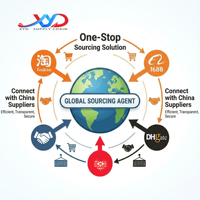 Service FBA Xinyidian : Agent d'achat local en Chine, expédition maritime porte-à-porte pour transitaire, service express LCL Allemagne