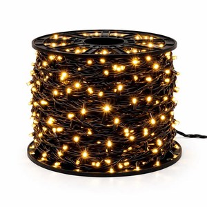 <b>LED</b> String <b>Lights</b> 50M 100M Roll IP65 Rubber Cable Warm White Outdoor Christmas Building Outline Lighting Decor Dimmable - Product Image 3