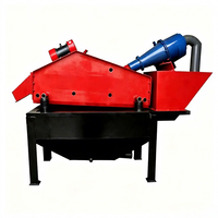 Équipement automatique de déshydratation et de recyclage du sable fin pour usine de fabrication de sable