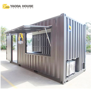 Nhà Hàng Vận Chuyển Dạng Mô-đun Ngoài Trời Hiện Đại 20ft Có Thể Mở Rộng Nhà Bếp Đầy Đủ Tiện Nghi Thanh Container Vận Chuyển Nhỏ - Product Image 6