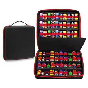 Tragbarer Hersteller Eva Custom Case Toy Organizer Trage tasche Kompatibel mit Hot Wheels Cars Matchbox Cars