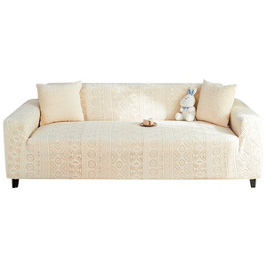 Copridivano Jacquard Antigraffio con Motivo Geometrico Boemo, Fodera Integrale Universale <span class=keywords><strong>per</strong></span> Poltrona <span class=keywords><strong>e</strong></span> Cuscino Quattro Stagioni - Product Image 4