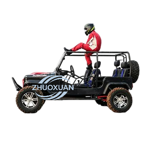 Quad hybride tout-terrain, mini jeep 4x4 tout-terrain adoptant une structure en acier haute résistance - Product Image 6