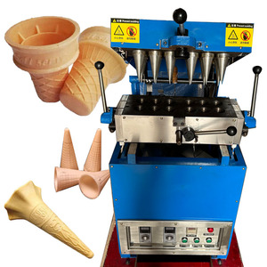 Cône 32 têtes gaufrette faisant la <span class=keywords><strong>Machine</strong></span> commerciale petit fabricant de tasses à <span class=keywords><strong>café</strong></span> semi-automatique cône de crème glacée <span class=keywords><strong>Machine</strong></span> de cuisson - Product Image 5