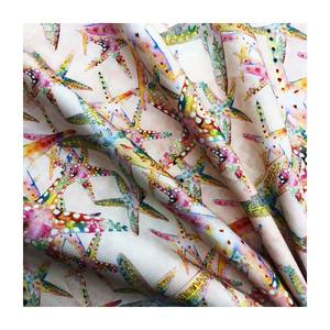 2024 Top motif d'organisme marin personnalisé impression numérique coloré étoile de mer tissé popeline tissu pour chemise habillée - Product Image 4