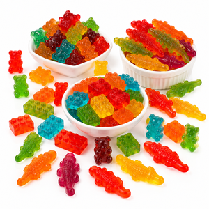 Bonbons gélifiés fruités en forme d'ours personnalisés, saveur sucrée et acidulée, doux, halal, fabricant d'usine, OEM, ODM, marque privée, <span class=keywords><strong>TIK</strong></span> <span class=keywords><strong>TOK</strong></span> - Product Image 2