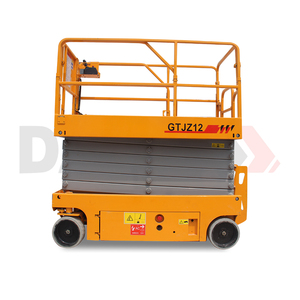 Plataforma Elevadora de Tijera Autopropulsada Móvil de Acero al Carbono, Ahorradora de Energía, con Altura Máxima de Plataforma de 14 m - Product Image 1