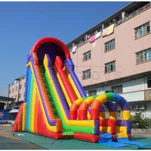 Lilytoys Cầu Vồng Lớn Bơm Hơi Thương Mại Trượt Cho Trẻ Em Lâu Đài Nhảy Bơm Hơi Bền Lâu - Product Image 1